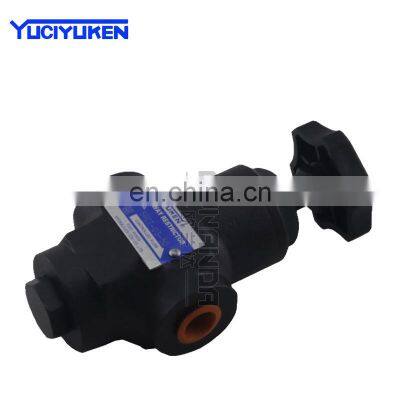 Hot sell YUCI-YUKEN one way flow restrictor  SRG-03-50 SRCG-03-50 SRT-03-50 SRCT-03-50 throttle valve