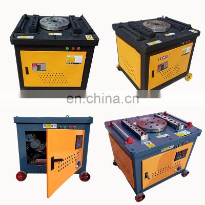 Semi-Automatic Stirrup Spiral Bender Wrought Iron Bending Machines Automatic Steel Bar Rebar Bending Machine