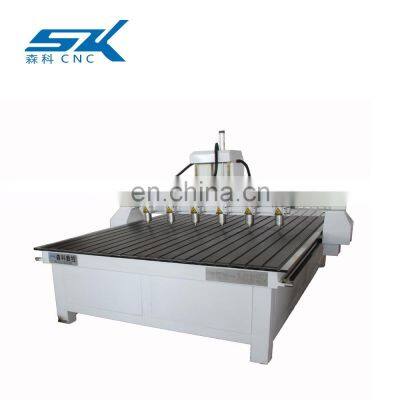 Multi Heads Cnc Router Machine SKW 1300*2500mm for Wood Acrylic Metal photo-2
