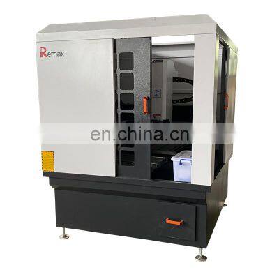 6060 remax Enclosed New Mini 3axis Metal Mould Engraving Steel CNC Router Machine for Iron Mold Making with Full Cover