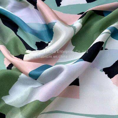 Faddish Digital Printed Fabric Silk Flowers For Clothes photo-2