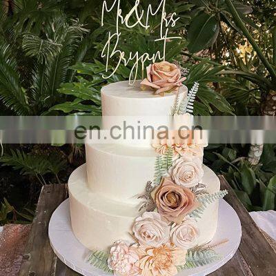 Gradient Color Flower Leaf With Stems Artificial Flowers Combo Box Set for DIY Wedding Bouquets Centerpieces Baby Shower Party photo-5