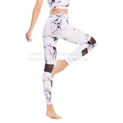 Sublimation Fitness Work Out Women Sportswear Purple Tank Top Girl's Training Yoga Bra photo-3