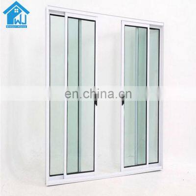 double glass aluminum large size casement window with high quality glass window aluminum  door and window