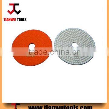 Universal polishing pads for marble grinding