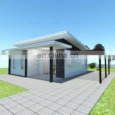 Modular Prefab Steel Structure House Hurricane Proof Prefab Houses Prefabricated Home with Car Porch