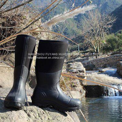 Camo Rubber Boots,Hunting Camo Boots,Safety Rubber Boots,Forest Camo Rain Boots,Loggers Boots photo-3