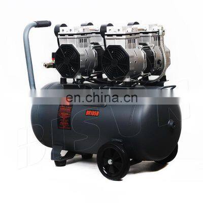 Bison China 230V 50Hz Oilless Oil Free Silent Piston Air Compressor photo-5