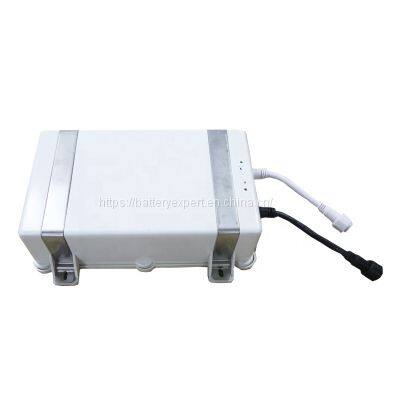 Waterproof 11.1V 12V 30Ah Li-ion Lithium Solar Panel Battery Pack for Solar Street Light Pole photo-3