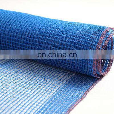 FR treated plastic PE blue debris netting USA construction debris netting