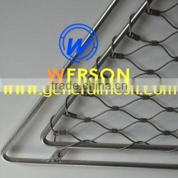 stainless steel webnet trellis for balustrade, Green Walls | generalmesh