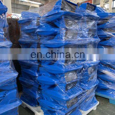 Waste Bin 120L Large Outdoor Public Garbage Bins HDPE Recycle Dustbin Wheelie Plastic Trash Can photo-5