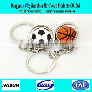 3D shape desgin zinc alloy keychain