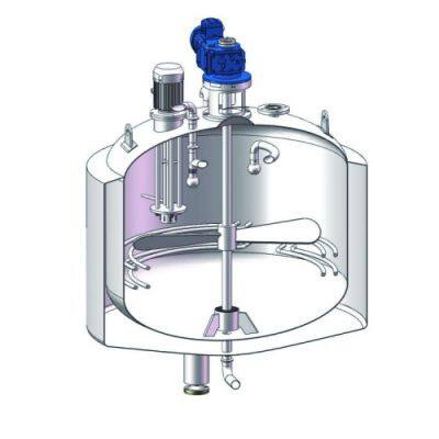 Stainless Steel Heating Agitator homogenizer tank China manufacturer