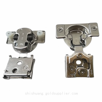 Furniture Kitchen Hardware Steel 3D Adjustable 6-Ways Normal 105 Degree Face Frame Concealed Cabinet Hinges photo-2