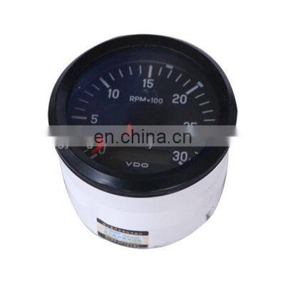 XCMG high quality dashboard Machinery Spare Parts Generator Engine Speed Gauge