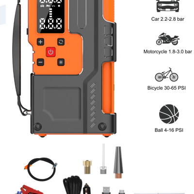 Portable smart air pump MU-006