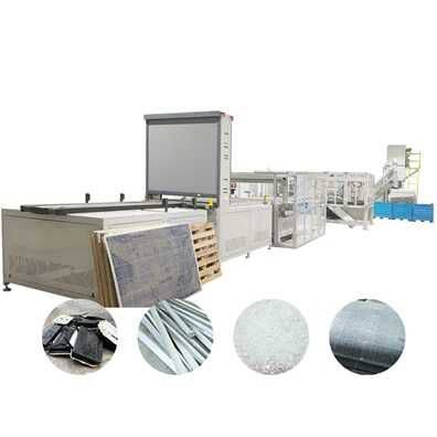 Factory Price Waste Solar Panel Recycling Machine Photovoltaic Crushing Separating Machine