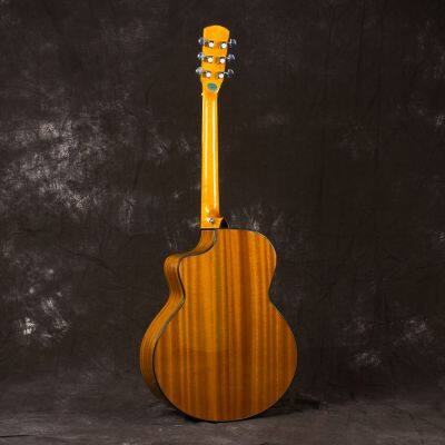 Otis Plywood Guitar Factory OEM 41inch Spruce Wood Guitar M-49 Supplier Folk Acoustic Guitar photo-3