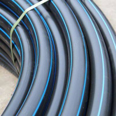 HDPE polyethylene coil anti sun material HDPE pipe 1.6Mpa pressure polyethylene black water supply pipe in stock