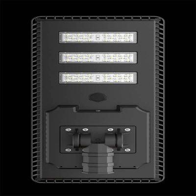 300w integrated solar street lamp head, super bright and long-lasting, illuminating every corner of the outdoors