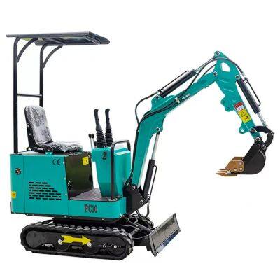Heavy Duty Diesel Mini Excavator With Rubber Tracks for Various Earthworks