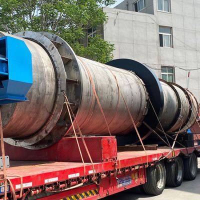 Iron ore reduction sponge iron production line Direct reduction iron production line for iron ore Magnetized roasting reduction rotary kiln