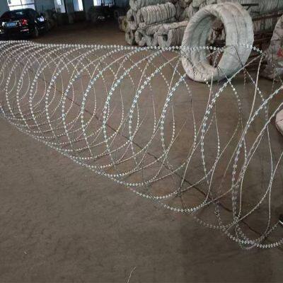 Factory Custom Multifunctional Hot Dipped GalvanizedConcertina Razor Wire Roll with High Quality