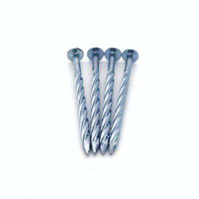 Galvanized Screw Nails Q195 - Standard Compliant for Pallet Manufacturing