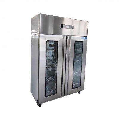 Intelligenter photothermischer schäumender Zweitür-Desinfektionsschrank 800L