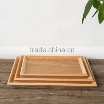 hot sales 100% handmade unfinished wood serving trays                        
                                                Quality Choice