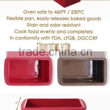 Eco-friendly silicone cake moulds Heat resistance silicone bread baking mold