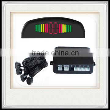 LED parking sensor system with audo voice car rear view led parking sensor for any car