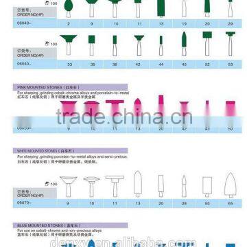Diamond Dental Polishing Burs Silicon Polishing Burs Dental Supplies