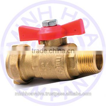 BRASS COMBINATION BALL VALVE MALE/FEMALE THREAD FROM VET NAM 12-10-15