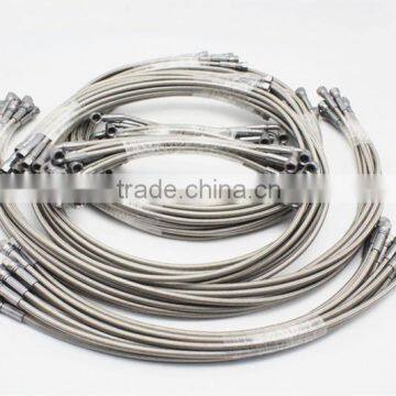 6MM 8MM 10MM Stainless Braided PTFE Hose