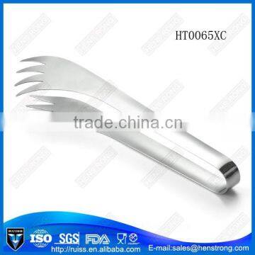 Hot New Products 2016 Stainless Steel Metal Meat Tongs