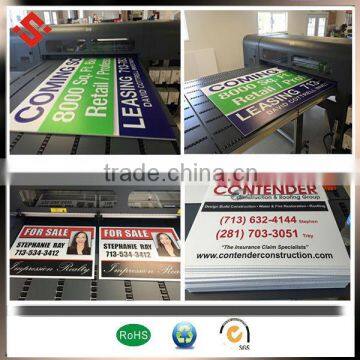 pp corrugated plastic a frame sign advertising 4x8 coroplast corflute plastic board