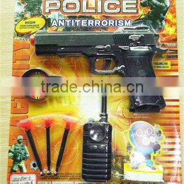 Wholesale children's toys spread soft bullet toy gun toy gun safety and environmental police suit