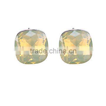 2016 Sunnmer Tropical Style Fashion Cheap White Crystal Stone Stud Earring Pack photo-2