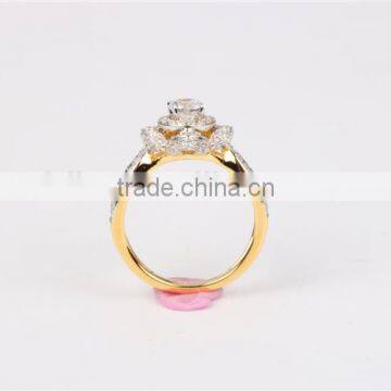 925 Sterling Silver Engraved Engagement Ring for Bridal Wedding Jewelry photo-5