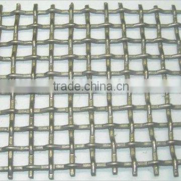 galvanized crimped wire fabric