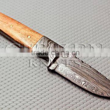 CITIZEN KNIVES, BEAUTIFUL CUSTOM HAND MADE DAMASCUS STEEL HUNTING KNIF photo-3