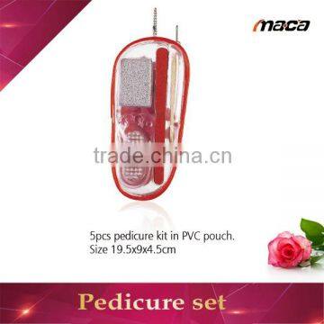 Best choice manicure and pedicure set in pu bag