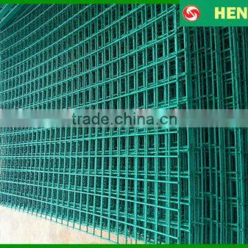 Decorative metal fence panels PVC coated welded wire mesh panel