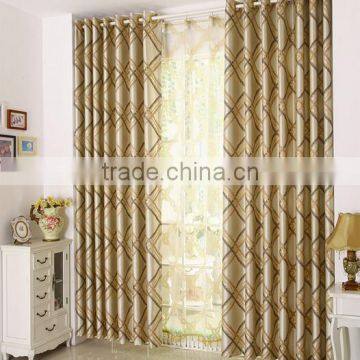 Luxury european style wholesale window curtain blinds simple good quality designs for cafe home/living room