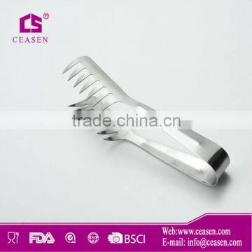 Hot selling high quality stainless steel Food Tong FT102