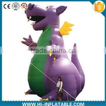 Best Selling inflatable cartoon dragon /inflatable advertising cartoon