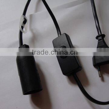 Salt Lamp Power Extension Cord of European Standard for Himalayan Salt Lamp photo-2