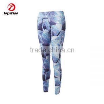 2016 Quick Dry Breathable High Quality Sublimation Fittness Pants Women